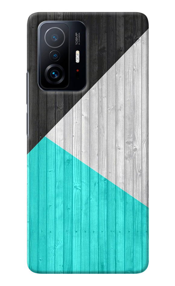 Wooden Abstract Mi 11T Pro 5G Back Cover