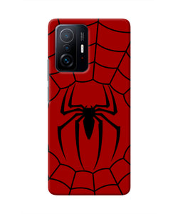 Spiderman Web Mi 11T Pro 5G Real 4D Back Cover