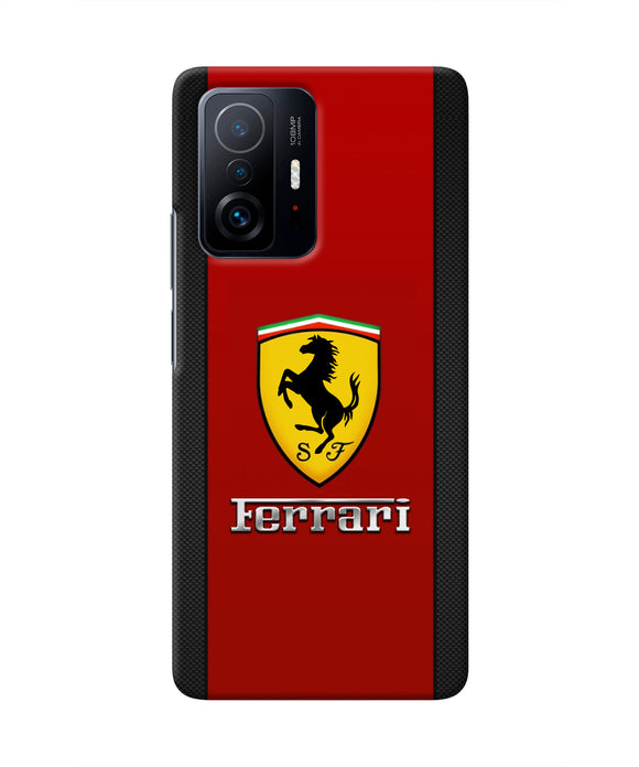 Ferrari Abstract Mi 11T Pro 5G Real 4D Back Cover