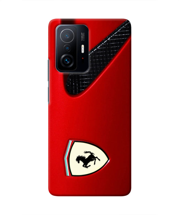 Ferrari Hood Mi 11T Pro 5G Real 4D Back Cover