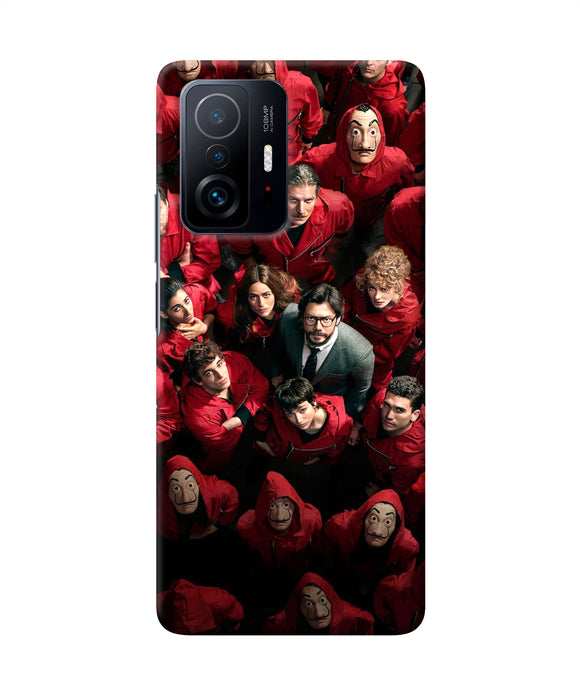 Money Heist Professor with Hostages Mi 11T Pro 5G Back Cover