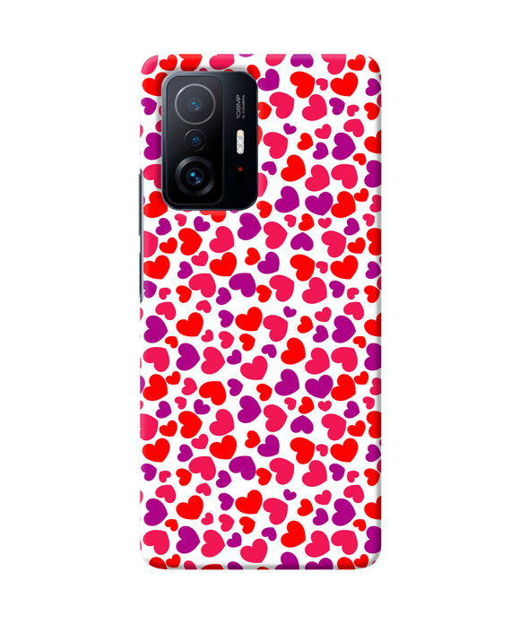 Heart print Mi 11T Pro 5G Back Cover