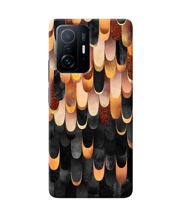 Abstract wooden rug Mi 11T Pro 5G Back Cover