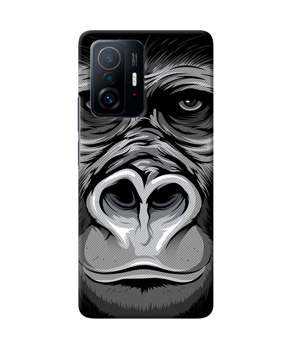 Black chimpanzee Mi 11T Pro 5G Back Cover