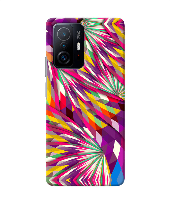 Abstract colorful print Mi 11T Pro 5G Back Cover