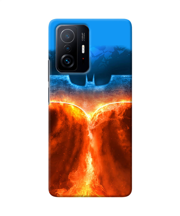 Burning batman logo Mi 11T Pro 5G Back Cover