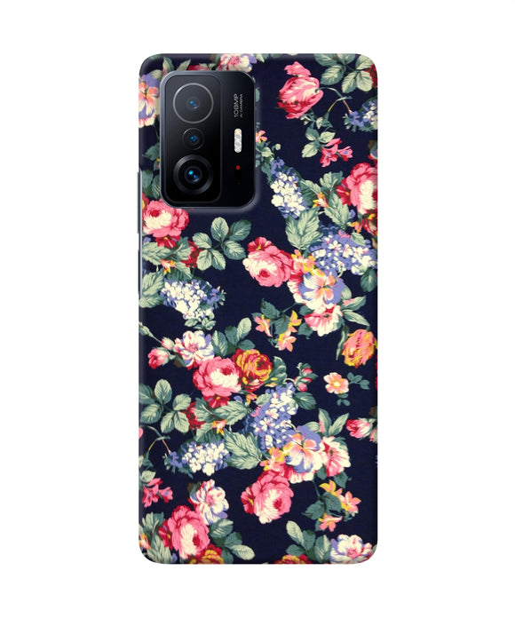 Natural flower print Mi 11T Pro 5G Back Cover