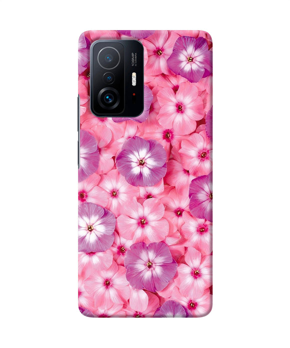 Natural pink flower Mi 11T Pro 5G Back Cover