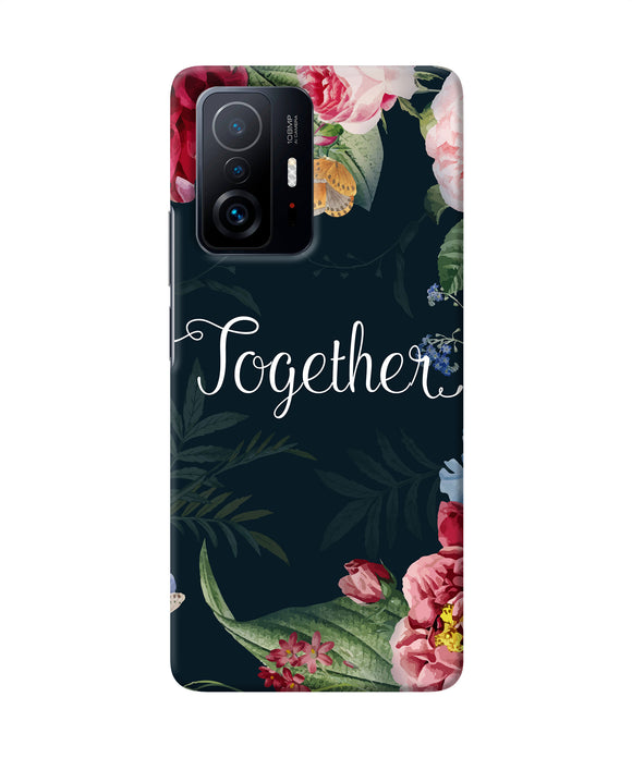 Together flower Mi 11T Pro 5G Back Cover