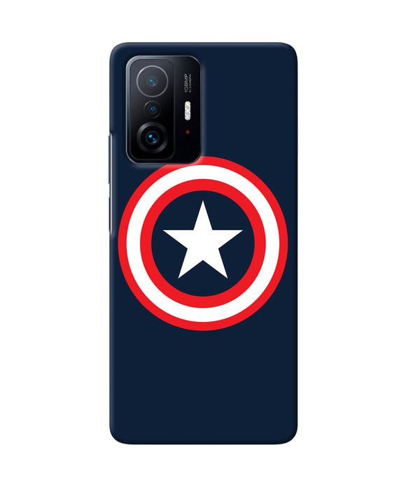 Captain america logo Mi 11T Pro 5G Back Cover