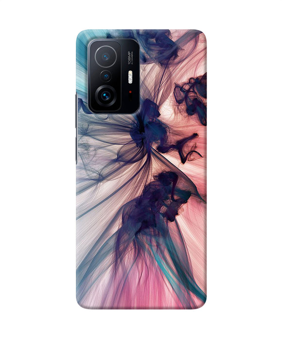 Abstract black smoke Mi 11T Pro 5G Back Cover