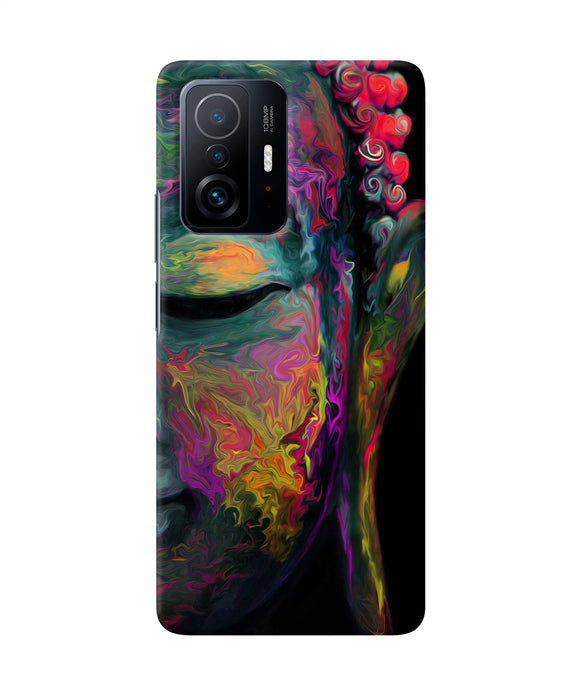 Buddha face painting Mi 11T Pro 5G Back Cover