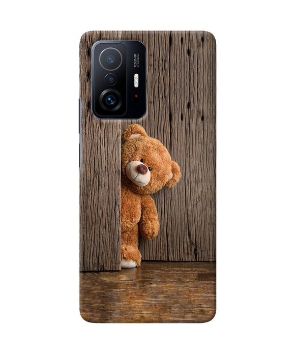Teddy wooden Mi 11T Pro 5G Back Cover