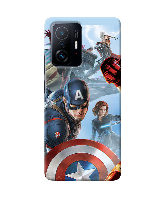 Avengers on the sky Mi 11T Pro 5G Back Cover