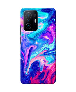 Abstract colorful water Mi 11T Pro 5G Back Cover