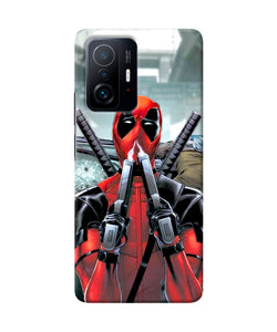 Deadpool with gun Mi 11T Pro 5G Back Cover