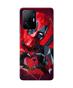 Deadpool love Mi 11T Pro 5G Back Cover