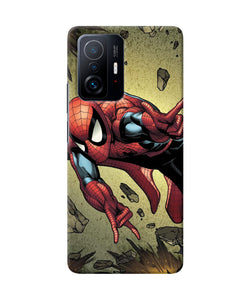 Spiderman on sky Mi 11T Pro 5G Back Cover