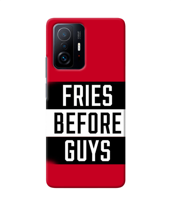 Fries before guys quote Mi 11T Pro 5G Back Cover