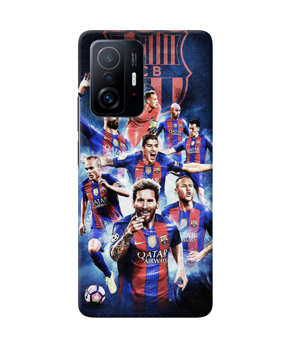 Messi FCB team Mi 11T Pro 5G Back Cover