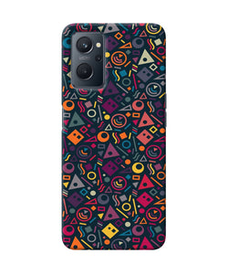 Geometric Abstract Realme 9i Back Cover