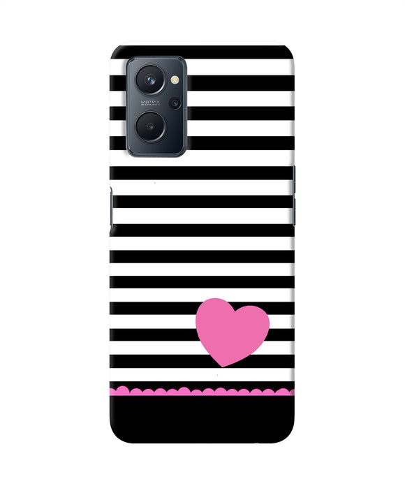 Abstract heart Realme 9i Back Cover