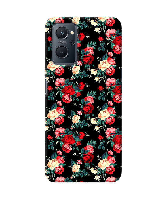 Rose Pattern Realme 9i Back Cover