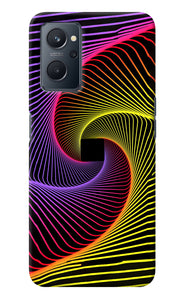 Colorful Strings Realme 9i Back Cover