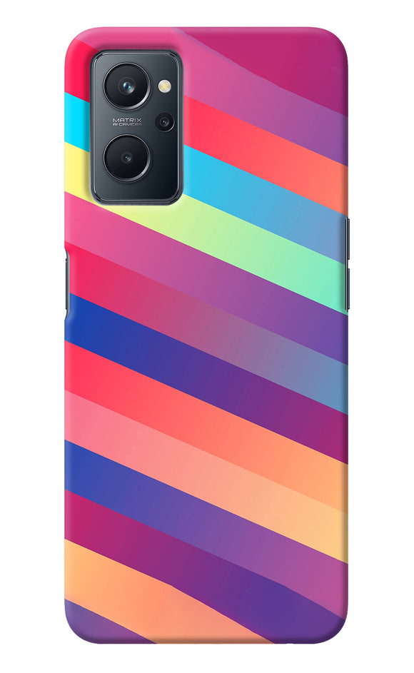 Stripes color Realme 9i Back Cover