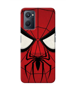 Spiderman Face Realme 9i Real 4D Back Cover