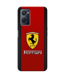 Ferrari Abstract Realme 9i Real 4D Back Cover