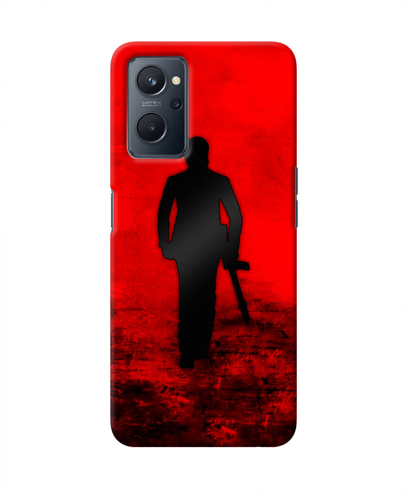 Rocky Bhai with Gun Realme 9i Real 4D Back Cover