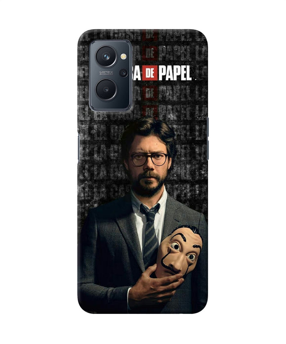 Money Heist Professor with Mask Realme 9i Back Cover