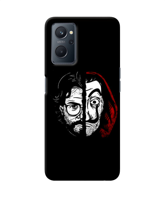 Money Heist Professor Mask Sketch Realme 9i Back Cover