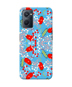 Small red animation pattern Realme 9i Back Cover