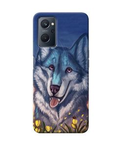 Cute wolf Realme 9i Back Cover