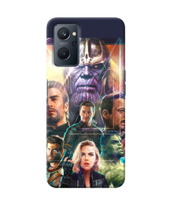 Avengers poster Realme 9i Back Cover