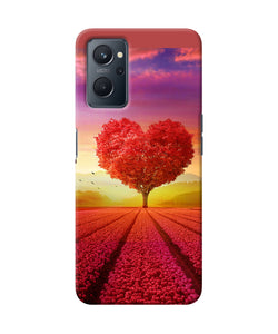 Natural heart tree Realme 9i Back Cover