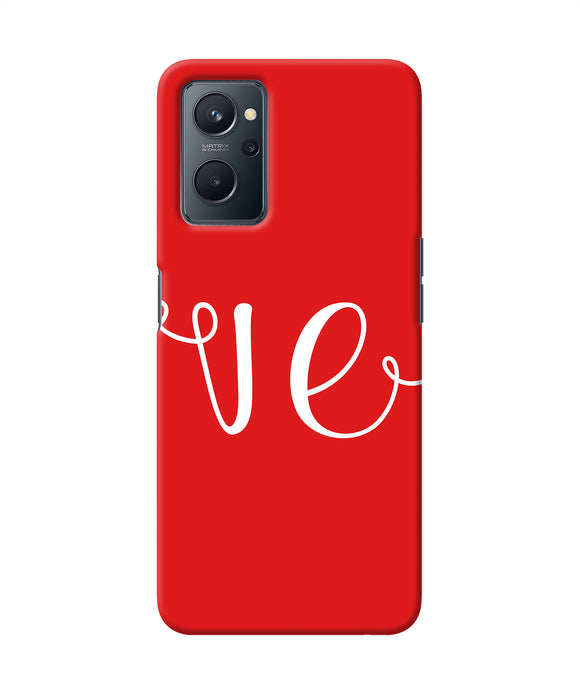 Love two Realme 9i Back Cover