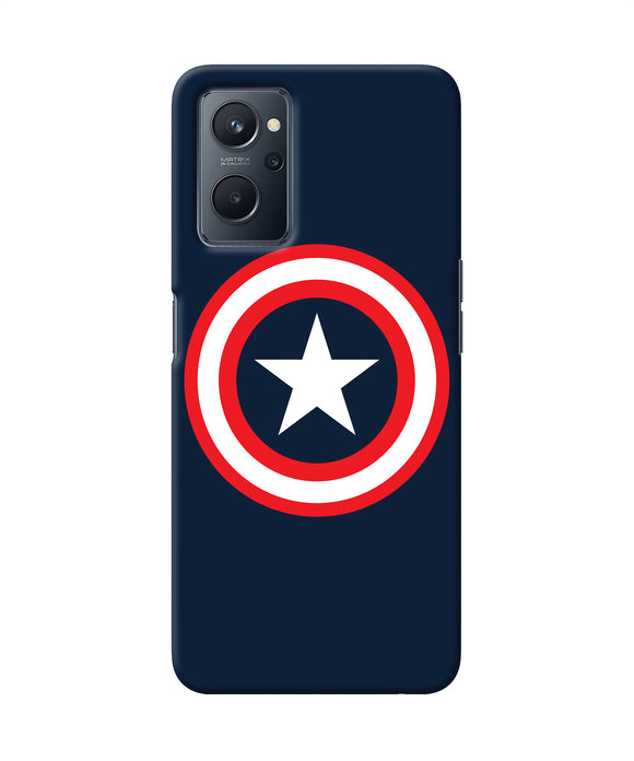 Captain america logo Realme 9i Back Cover