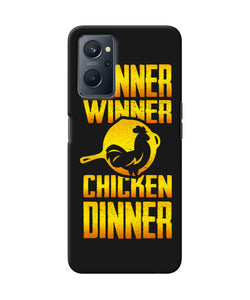 Pubg chicken dinner Realme 9i Back Cover