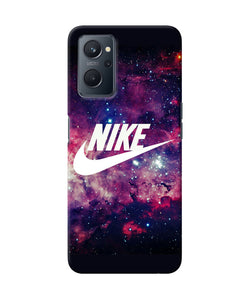 NIke galaxy logo Realme 9i Back Cover