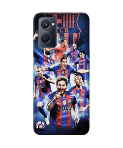 Messi FCB team Realme 9i Back Cover