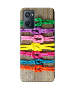 Colorful shoelace Realme 9i Back Cover