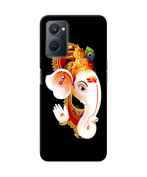 Lord ganesh face Realme 9i Back Cover