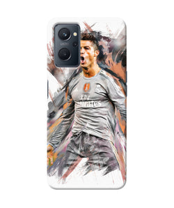 Ronaldo poster Realme 9i Back Cover