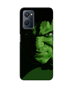 Hulk green painting Realme 9i Back Cover