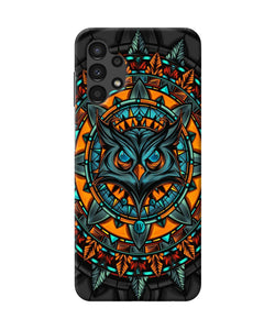 Angry Owl Art Samsung A13 4G Back Cover