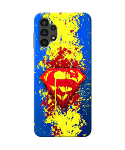 Superman logo Samsung A13 4G Back Cover