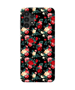 Rose Pattern Samsung A13 4G Back Cover